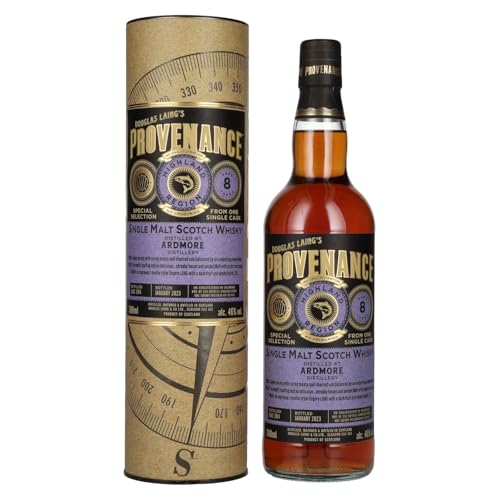 Douglas Laing Provenance Ardmore 8 Years Old Single Cask Single Malt Scotch Whisky 2014 46% Vol. 0,7L In Giftbox