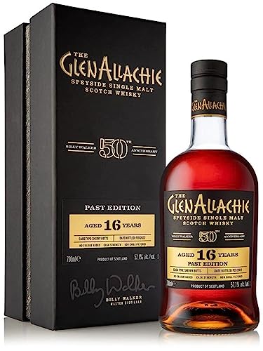The Glenallachie 16 Years Old 50Th Anniversary Past Edition 57,1% Vol. 0,7L In Giftbox