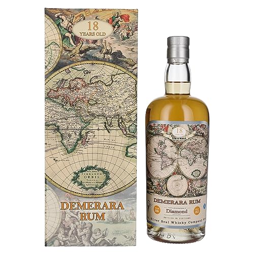 Silver Seal Demerara Diamond Rum 18 Years Old 2004 55,1% Vol. 0,7L In Giftbox