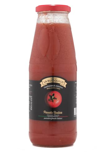 Passata Di Pomodoro Rustica Senza Acido Citrico 680 Gr. La Russolillo - Napoli