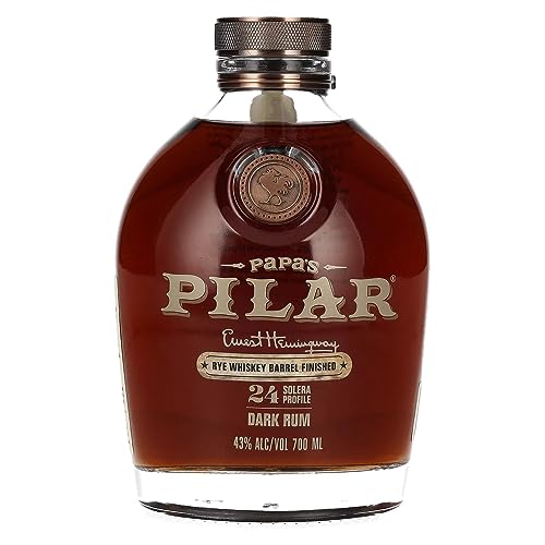 Papa'S Pilar 24 Solera Profile Dark Rum Rye Whiskey Barrel Limited Release 43% Vol. 0,7L