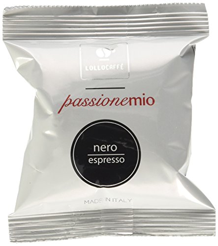 100 Caffe' Lollo Caffe Nero Compatibile Lavazza A Modo Mio Tostatura Intensa