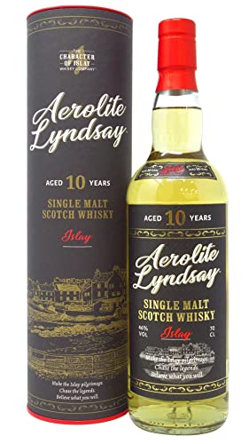 Aerolite Lyndsay 10 Years Old Islay Single Malt Scotch Whisky 46% Vol. 0,7L In Giftbox