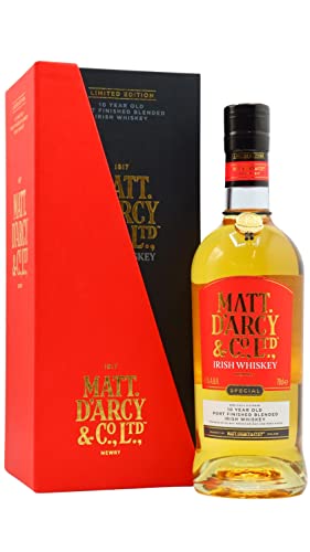 Matt. D'Arcy 10 Years Old Blended Irish Whiskey Limited Edition 46% Vol. 0,7L In Giftbox