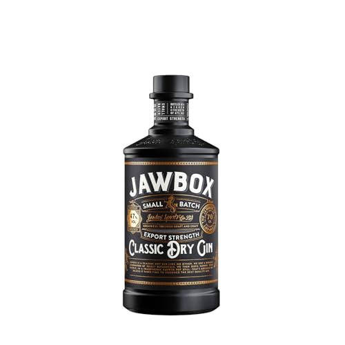 Jawbox Small Batch Export Strength Classic Dry Gin 47% Vol. 0,7L
