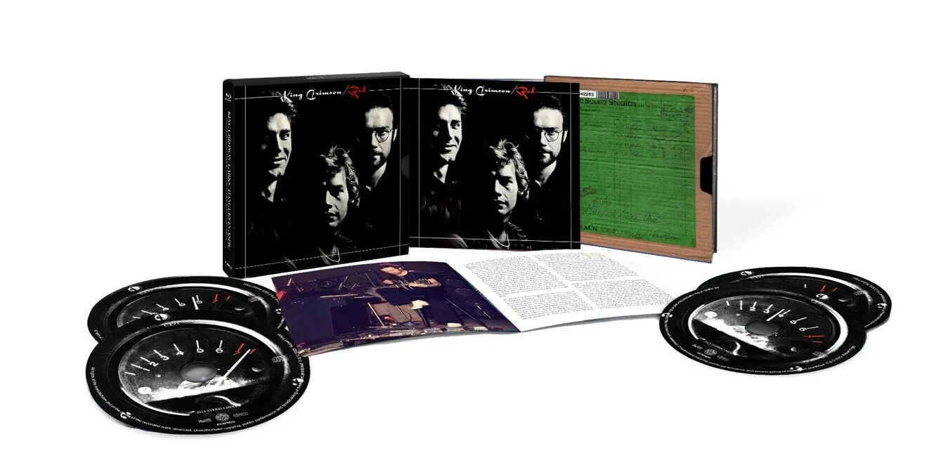 KING CRIMSON - Red (50Th Anniversary Edition) (2024) 4 CD + BOOK preorder