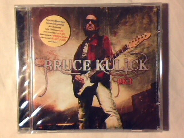 BRUCE KULICK Bk3 cd ITALY KISS GRAND FUNK RAILROAD SIGILLATO SEALED!!
