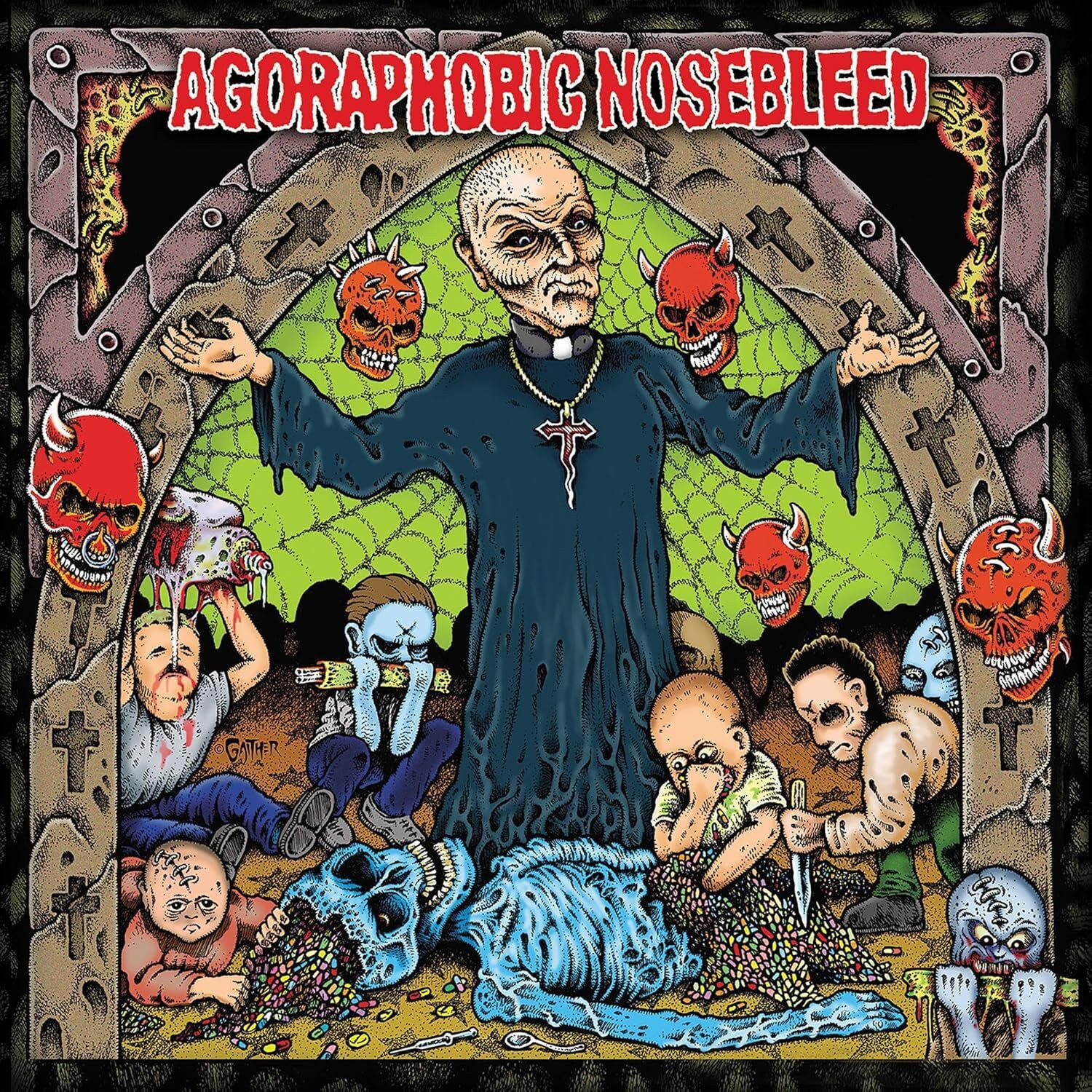 Agoraphobic Nosebleed Altered States of America (Vinyl LP) 12" Album