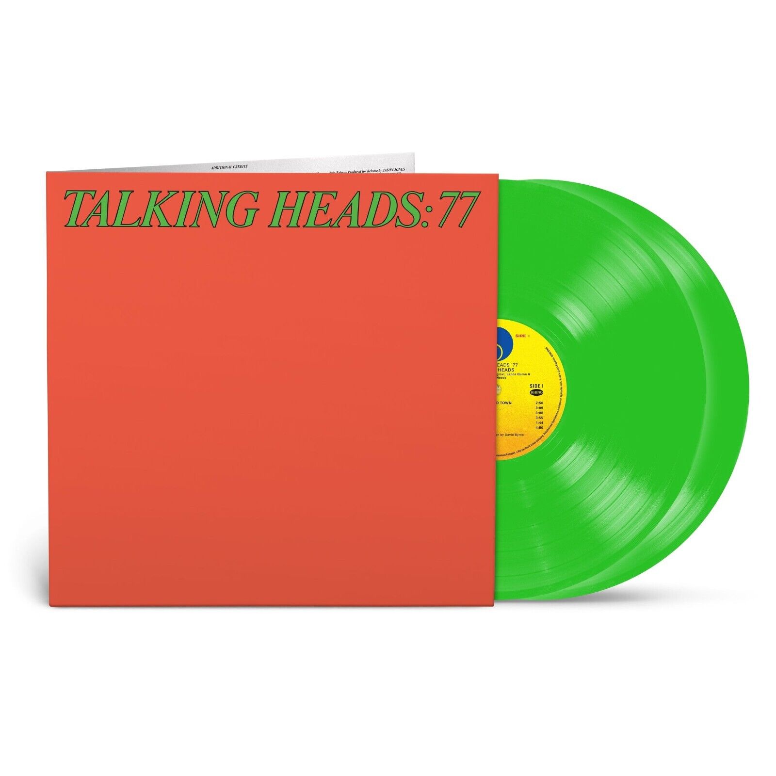 TALKING HEADS - 77 (2024) 2 LP green Vinyl