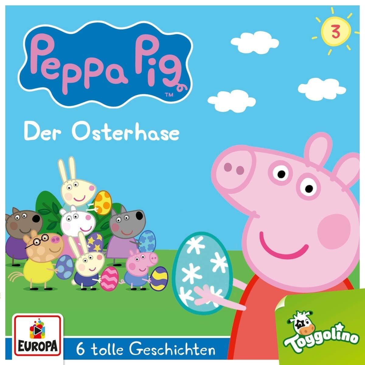 Peppa Pig Hörspiele (Peppa Wut 003/Der Osterhase (und 5 weitere Geschichte (CD)