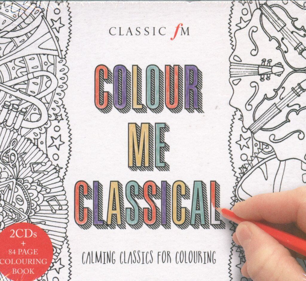 CFMD45 Various Artists Colour Me Classical double CD Europe Classic Fm 2016 with