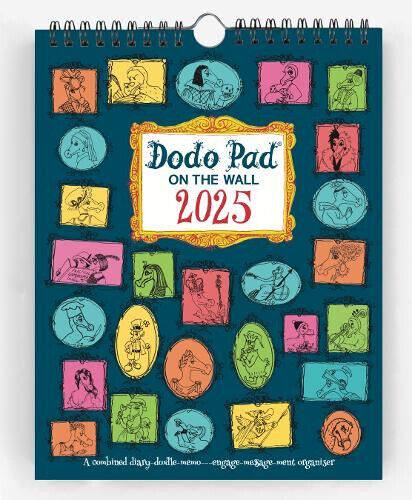 Dodo Pad On The Wall 2025 - Calendar Year Wall Hanging Week to View Calendar