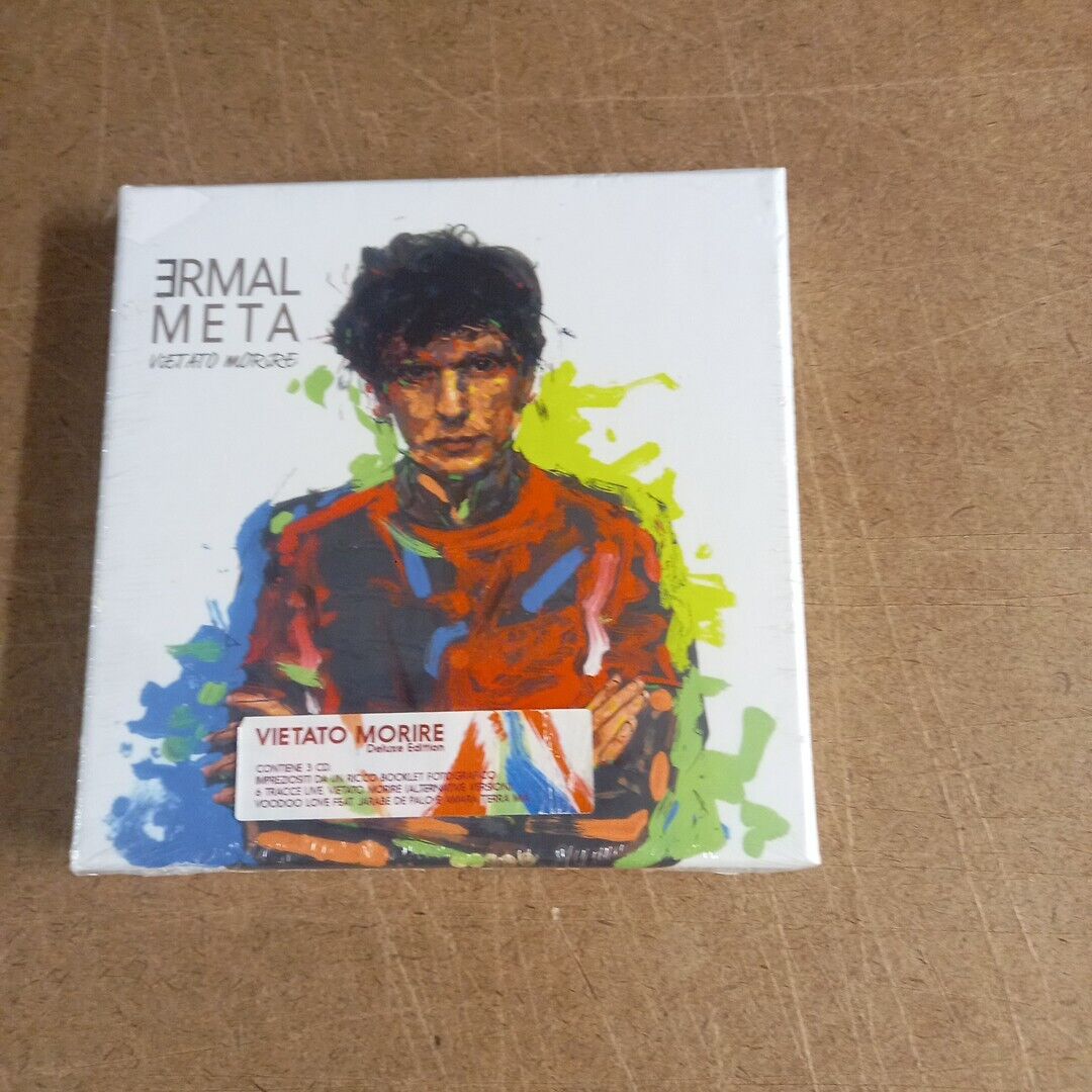 Ermal Meta _ Vietato Morire _ 3 X CD Album BoxSet Deluxe Edition 2017 SIGILLATO