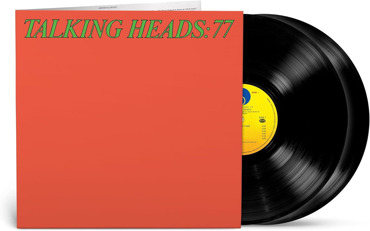 Talking Heads: 77 Doppio Vinile Lp Nuovo e Sigillato