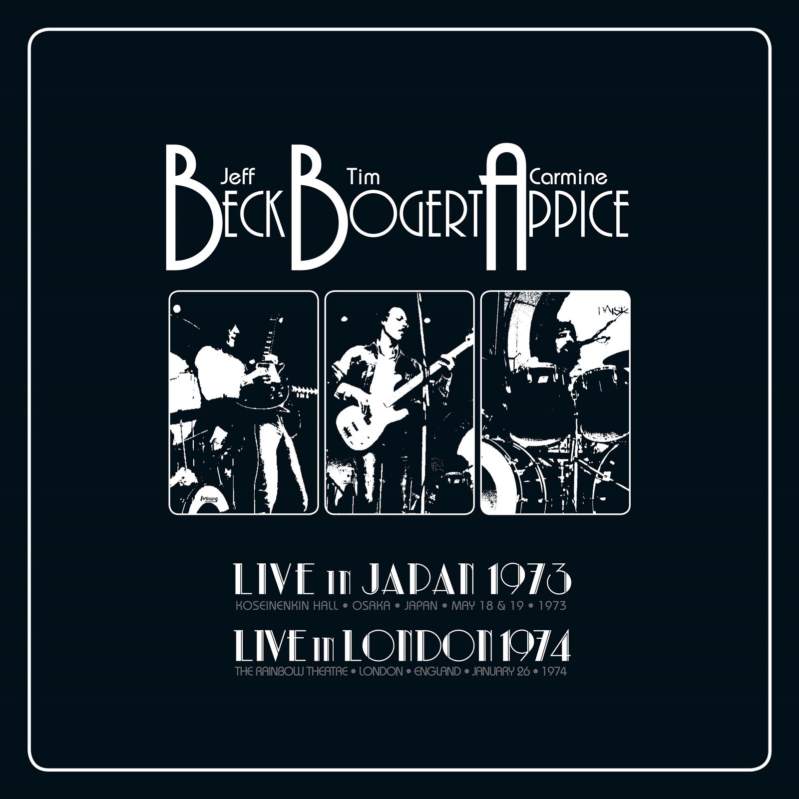 Beck, Bogert and Appice Live in Japan 1973 & Live in London 1974 (Vinyl LP)