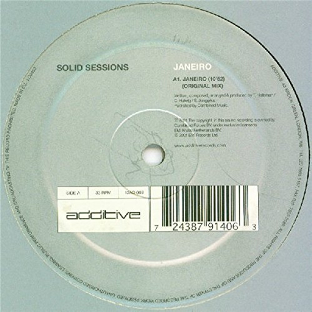 Janeiro - Solid Sessions (Vinile)