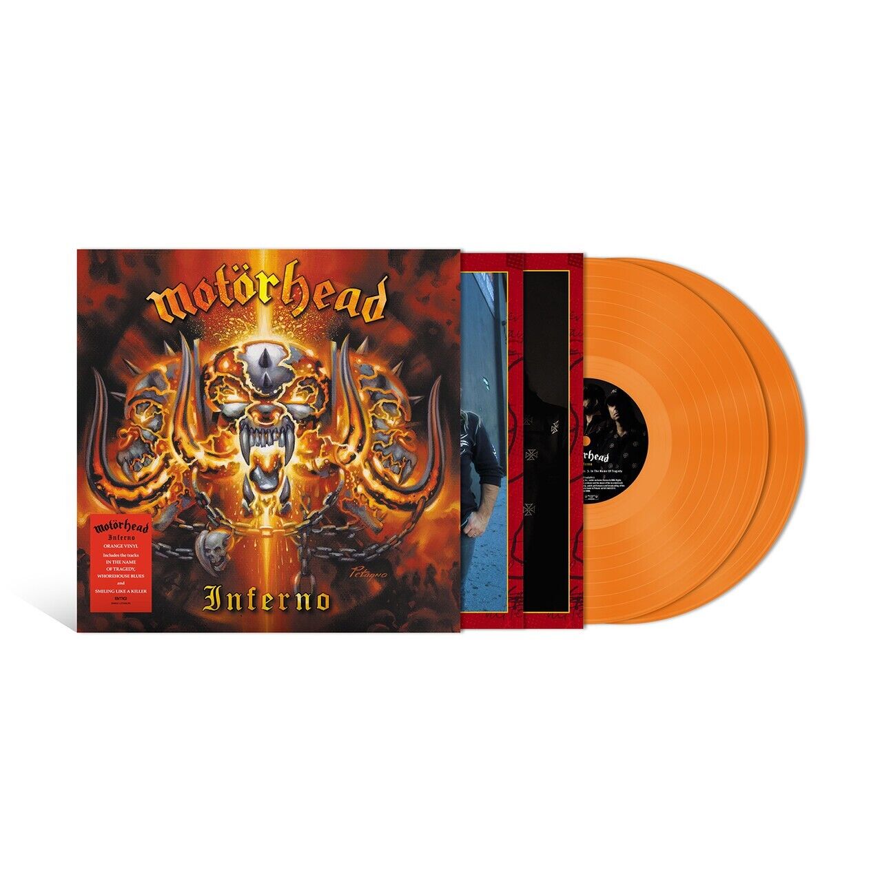 MOTORHEAD - Inferno (lim. ed.) (2023) 2 LP orange vinyl pre order