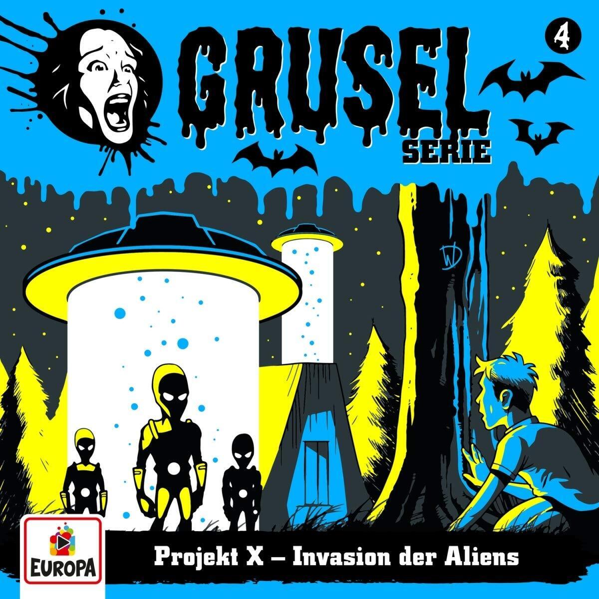 Gruselserie 004/Projekt X-Invasion der Aliens (Vinyl LP)