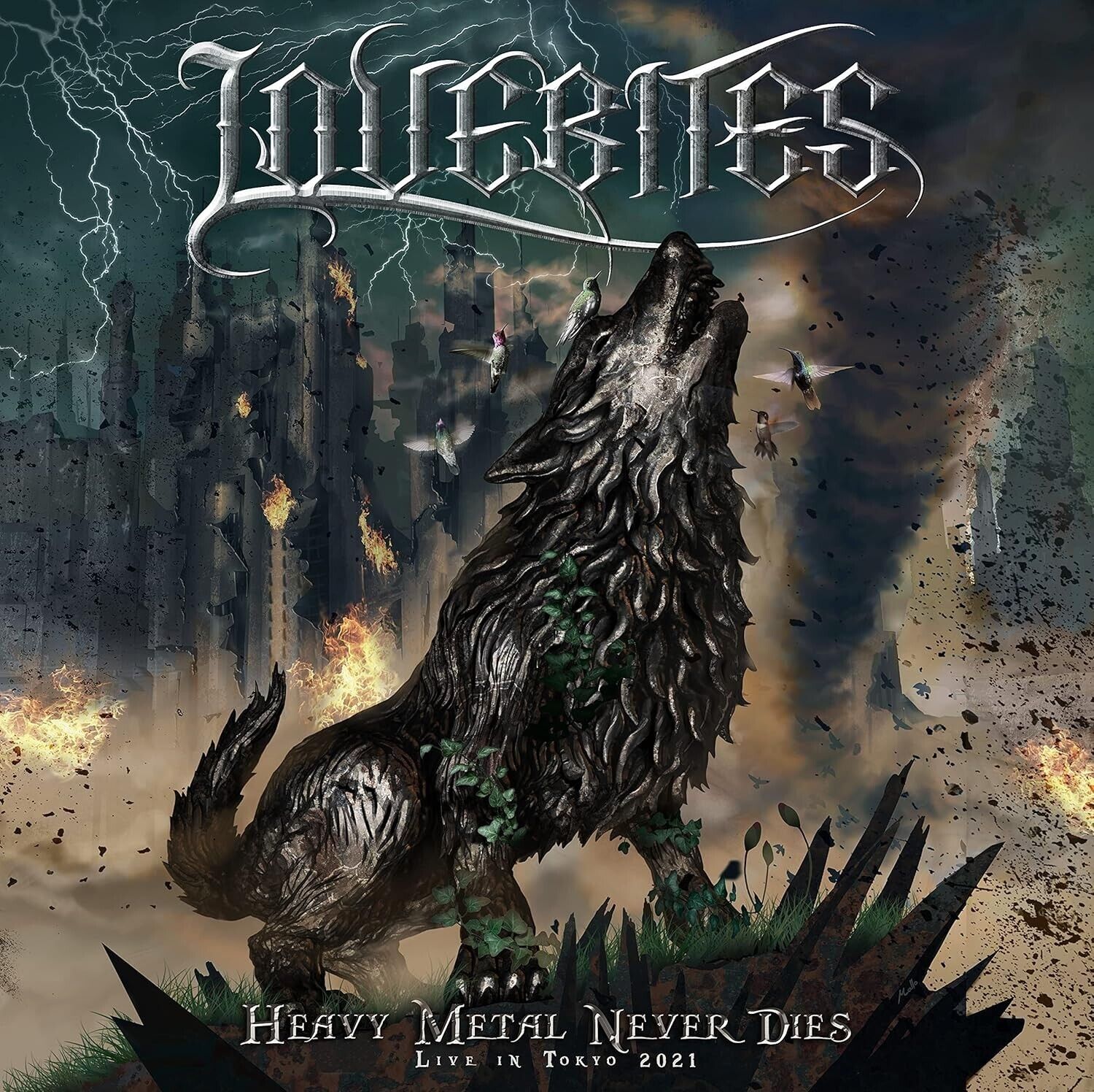 Nuovo LOVEBITES-HEAVY METAL NEVER DIES - LIVE IN TOKYO 2021-JAPAN 2 CD