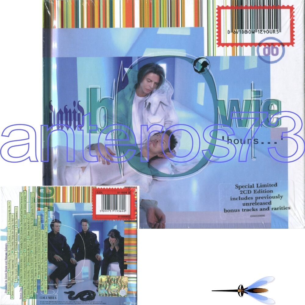 DAVID BOWIE "HOURS..." RARE 2 CD SPECIAL LIMITED ED + BONUS & RARITIES - SEALED