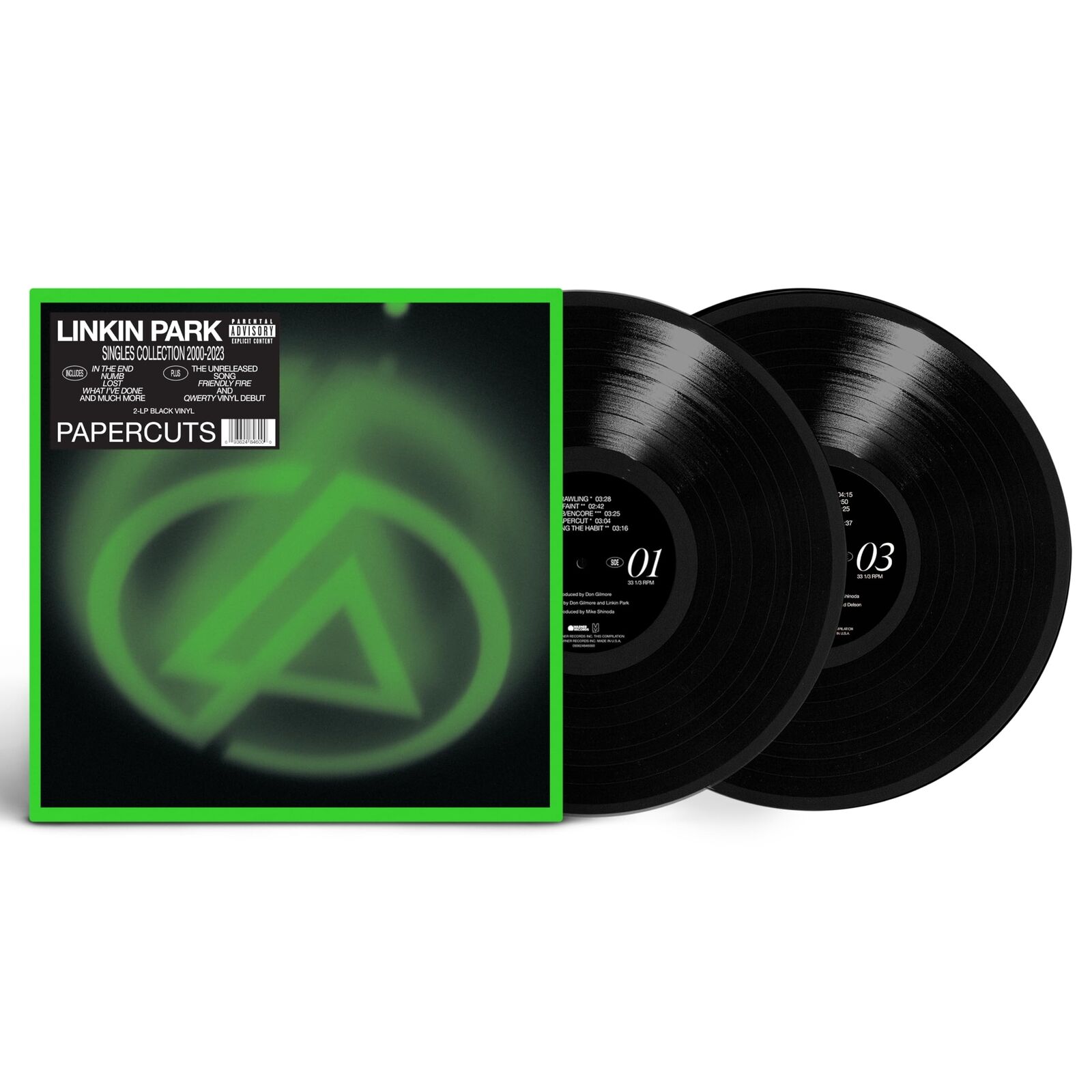 Linkin Park Papercuts Double LP Vinyl NEW