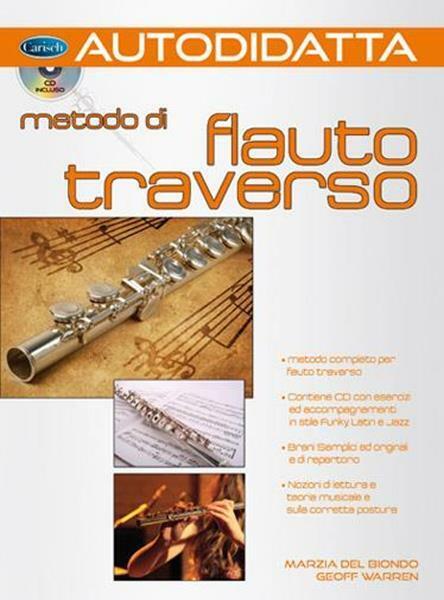 METODO DI FLAUTO TRAVERSO AUTODIDATTA + CD
