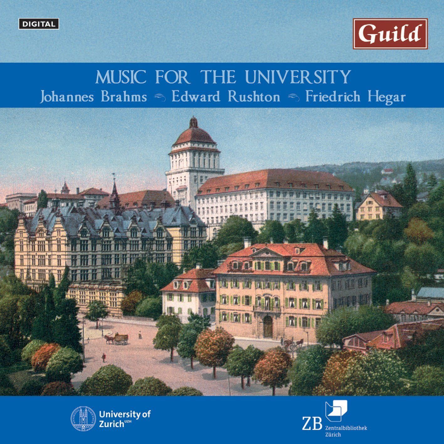 7829587 Audio Cd Music For The University: Brahms/Rushton/Hegar / Various