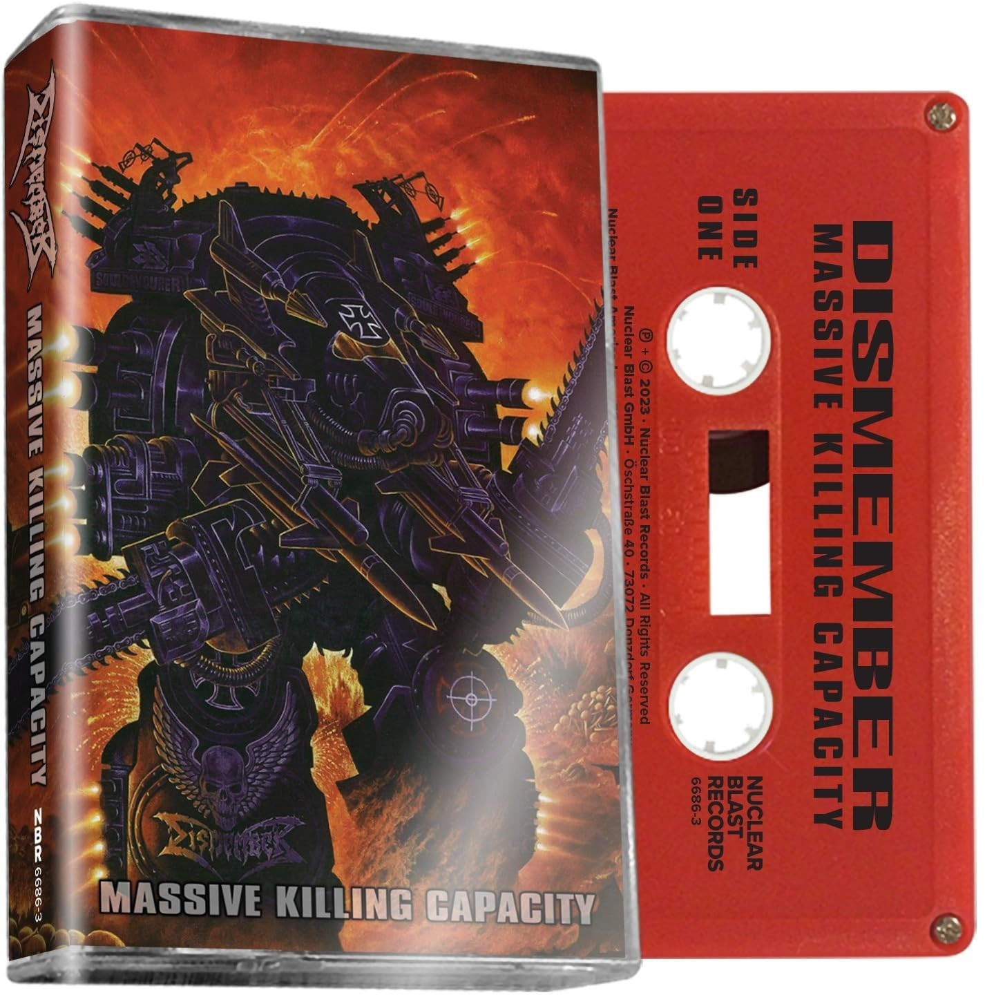 Dismember Massive Killing Capacity - Red (Cassette)