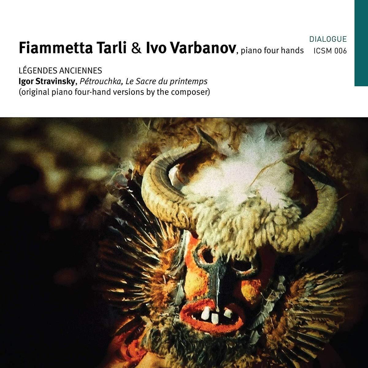 ICSM006 Fiammetta Tarli and Ivo Varbanov, Igor Stravinsky Legendes Anciennes CD