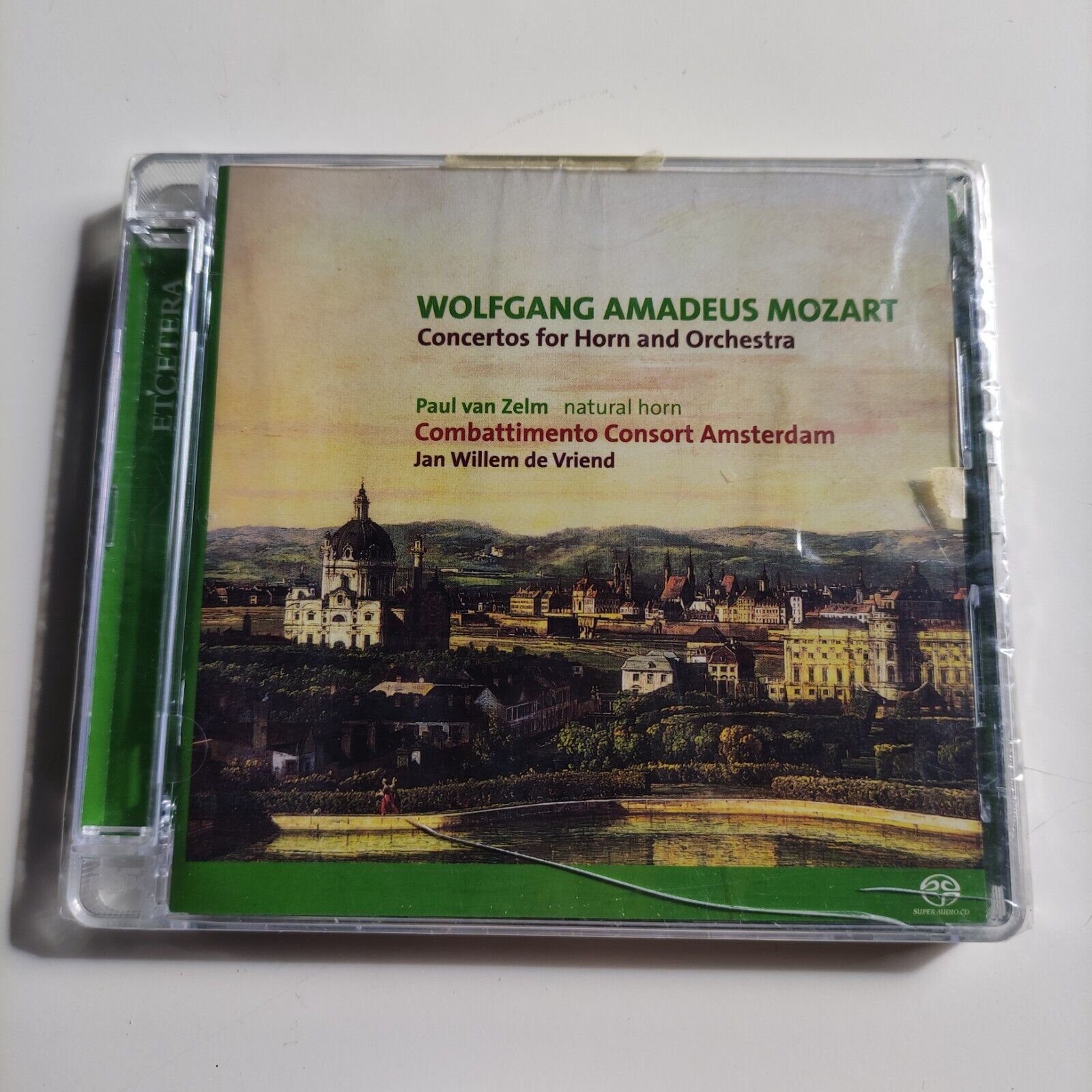 Mozart - Concertos for Horn and Orchestra /  1 CD sigillato / EtCetera Records