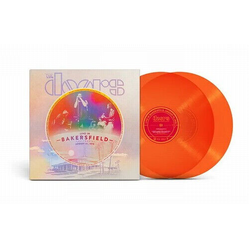 The Doors Live In Bakersfield Doppio Vinile Lp Colorato Arancione Nuovo RSD2023