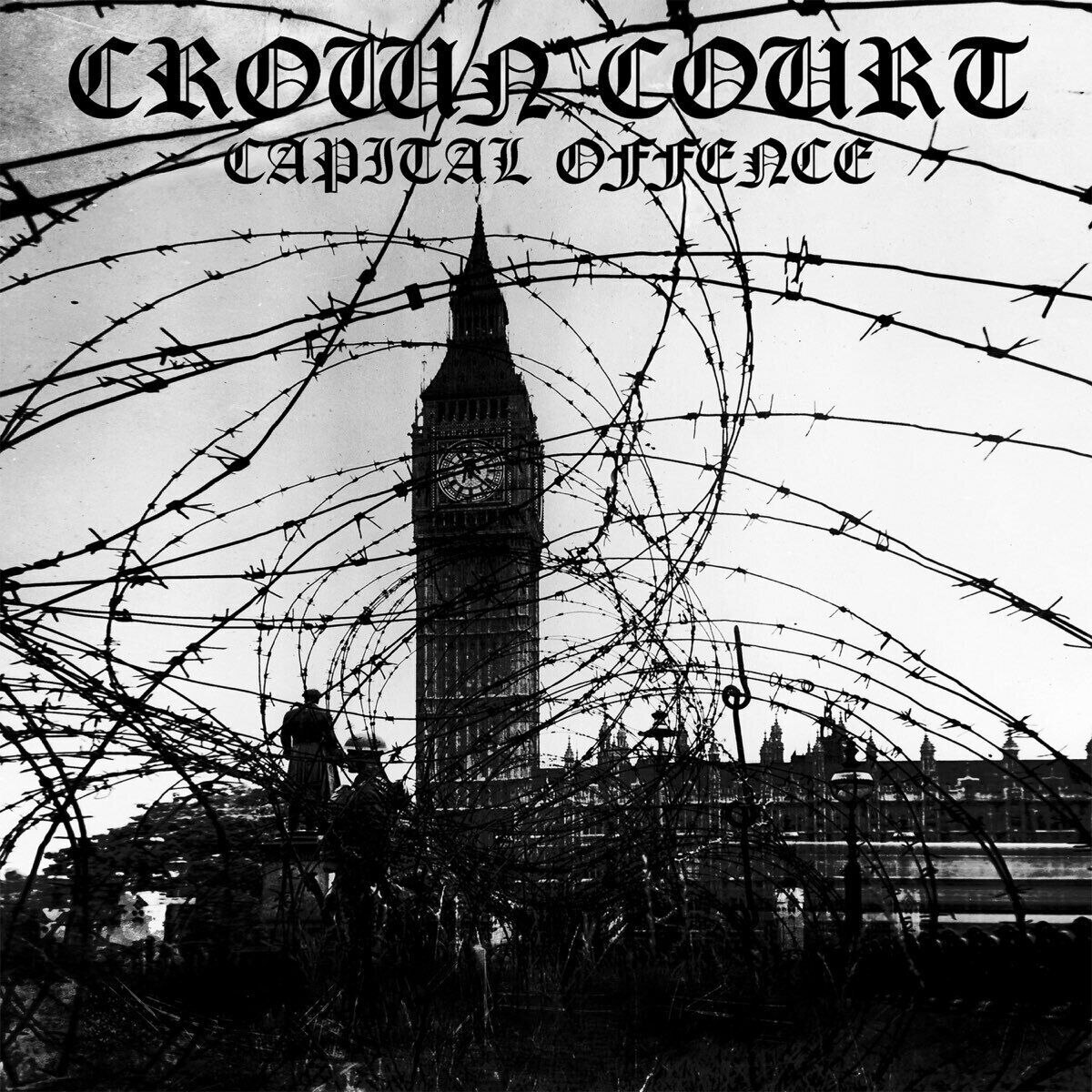 Crown Court Capital Offence (Silver/White Swirl (Vinyl LP)