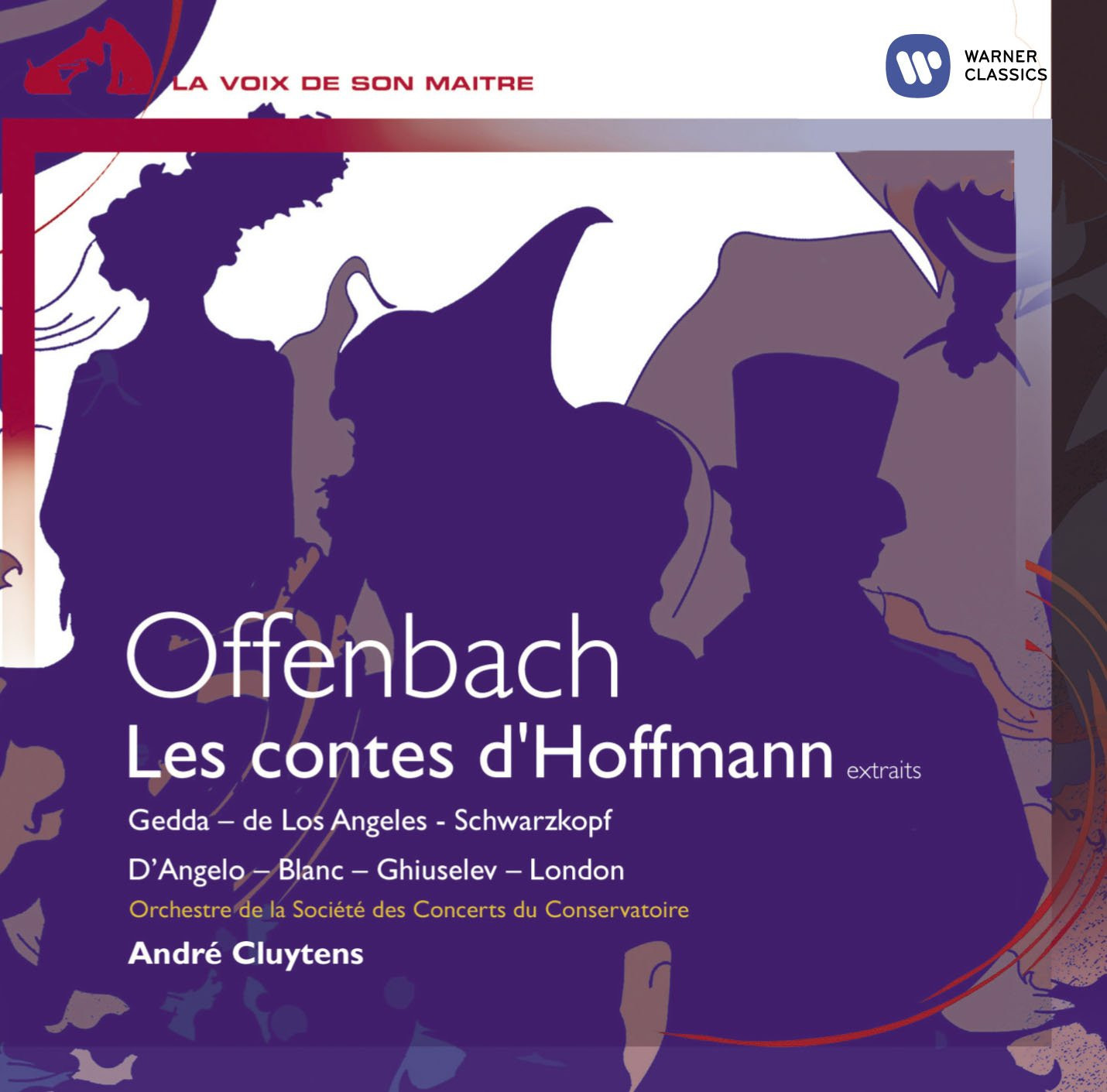 Andre Cluytens Contes D'hoffmann (E) - Gedda, D'angelo, Schwarzko (CD)