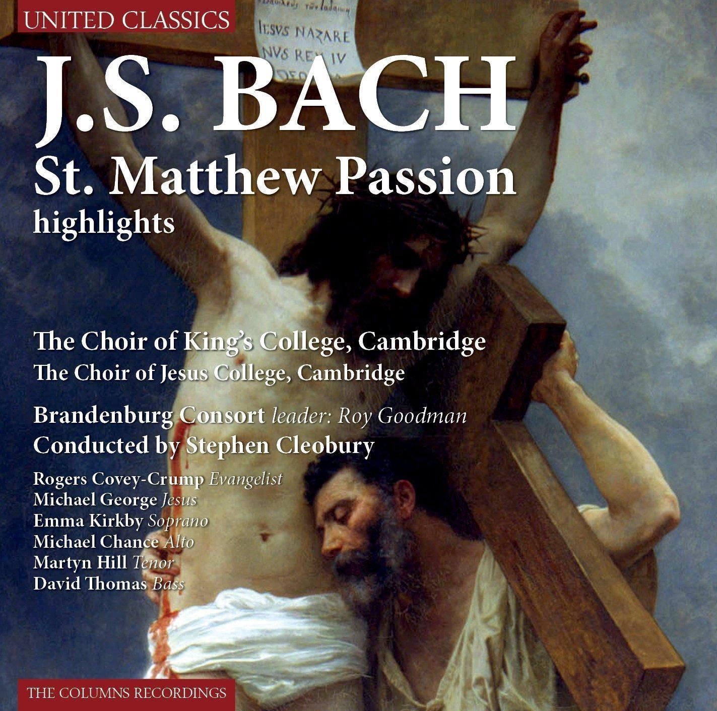 7829587 Audio Cd Johann Sebastian Bach - St. Matthew Passion (Highlights)