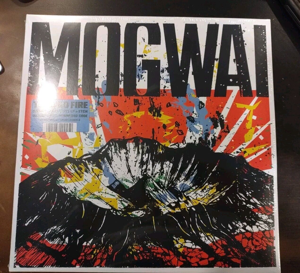 Mogwai - The Bad Fire Double Clear Vinyl Lp + Etch