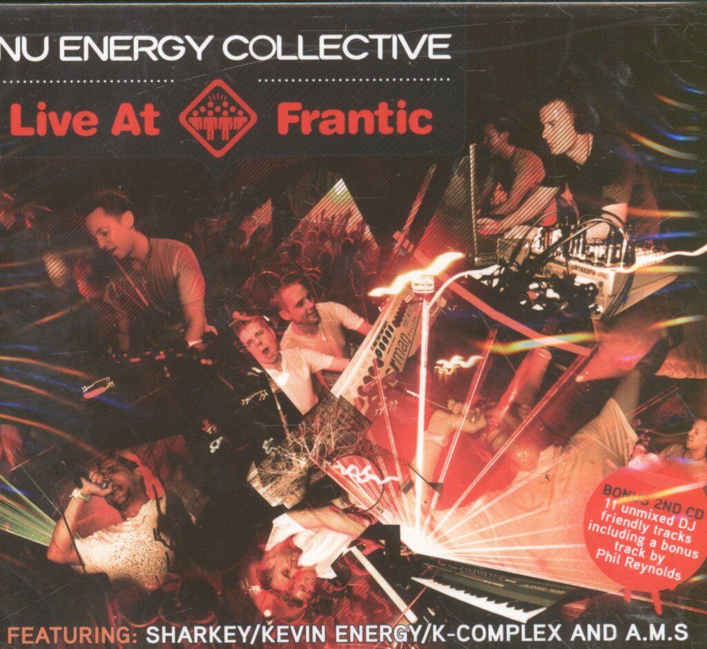 Various Artists Nu Energy Collective - Live At Frantic double CD UK Resist Music