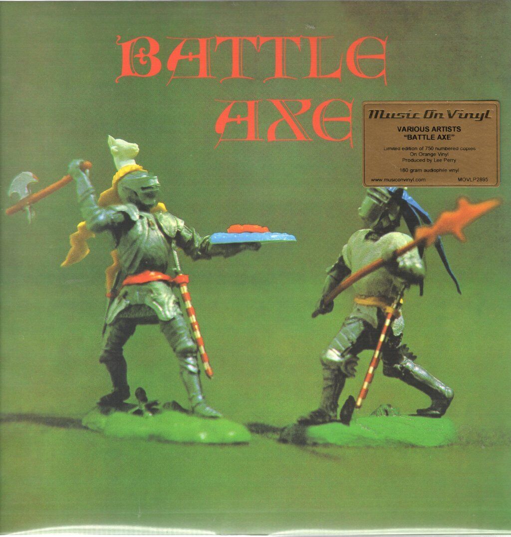 Various Artists Battle Axe LP vinyl Europe Trojan 2022 Limited edition 180g
