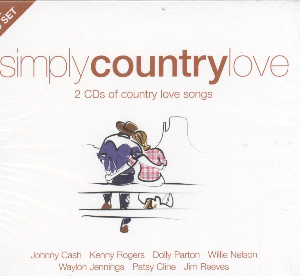 Various Artists Simply Country Love double CD Europe Union Square Music 2012