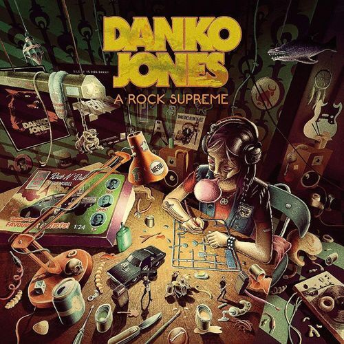Vinile Danko Jones - A Rock Supreme - Neon Orange Edition