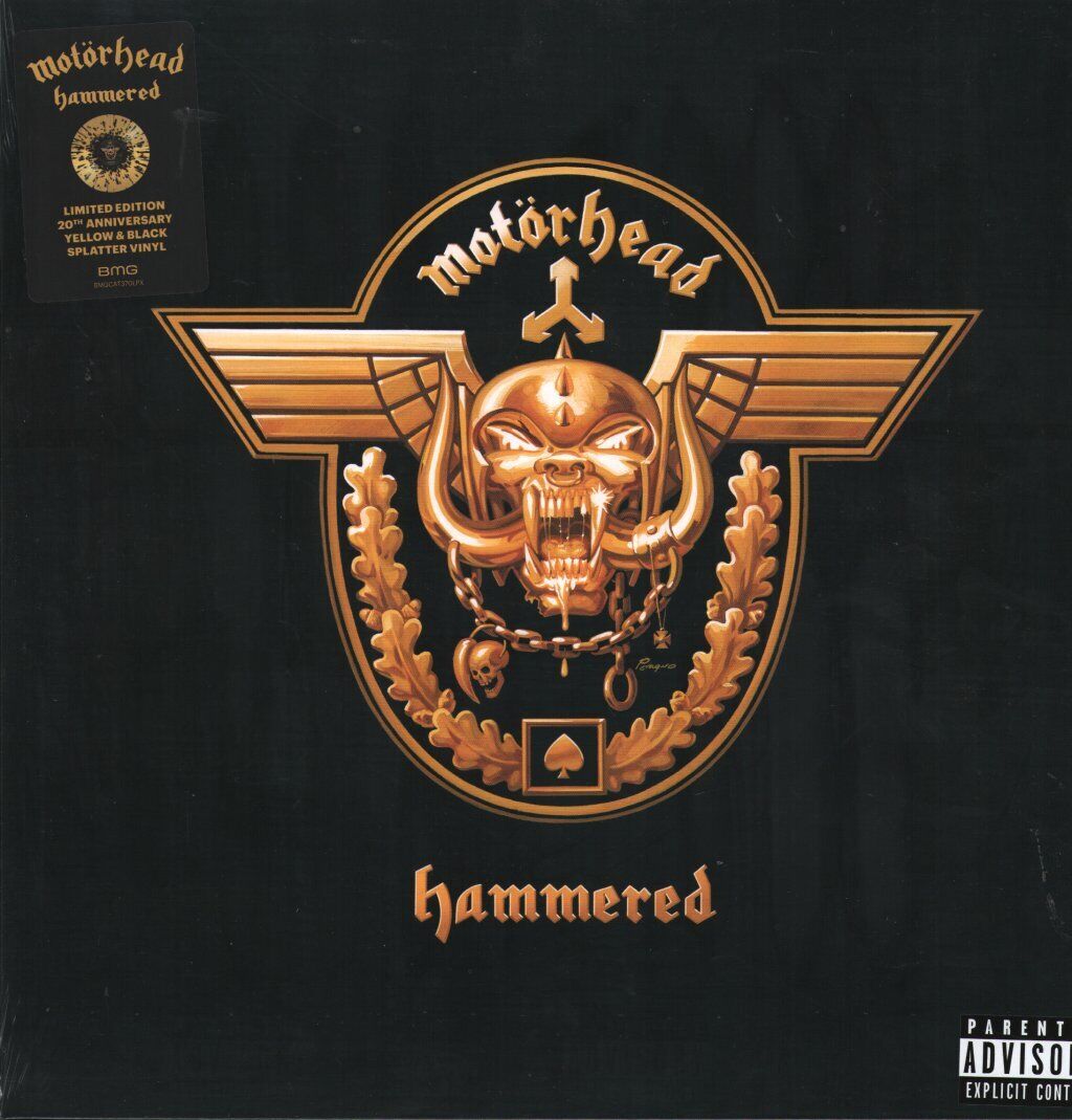 Motorhead Hammered LP Vinyl NEW
