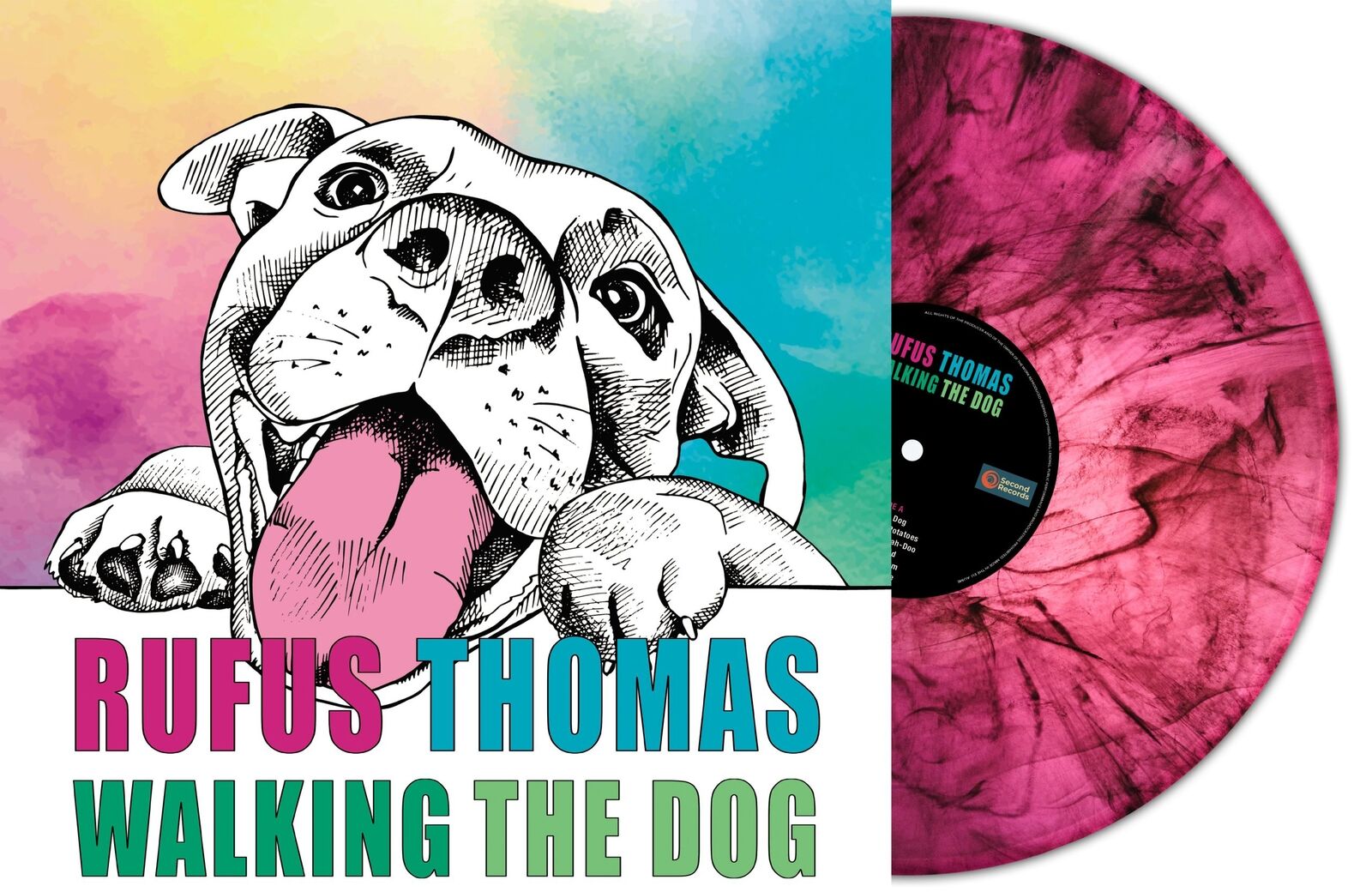Walking The Dog (Magenta Marble Vinyl)