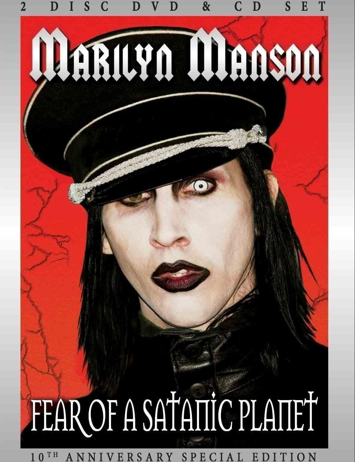 Music Dvd Marilyn Manson - Fear Of A Satanic Planet (Dvd+Cd)