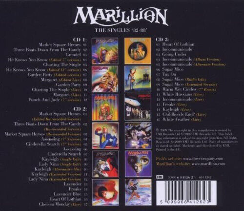 The Singles '82-'88 by Marillion