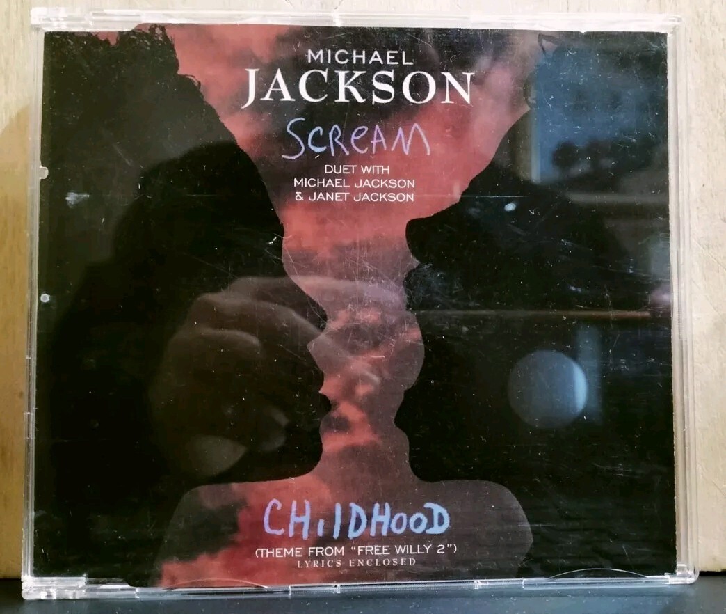 MICHAEL JACKSON SCREAM with JANET JACKSON 4tracks version CDs slim case NUOVO
