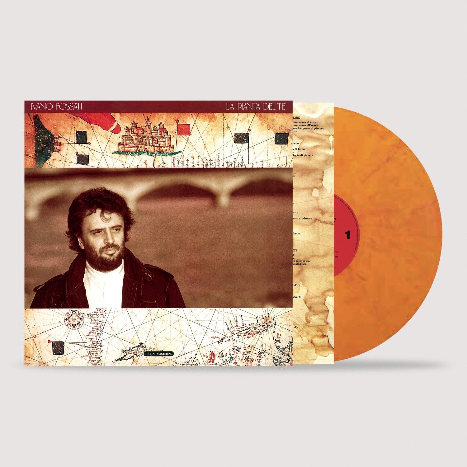 IVANO FOSSATI - LA PIANTA DEL TE - LP GIALLO NUOVO SIGILLATO NUMERATO