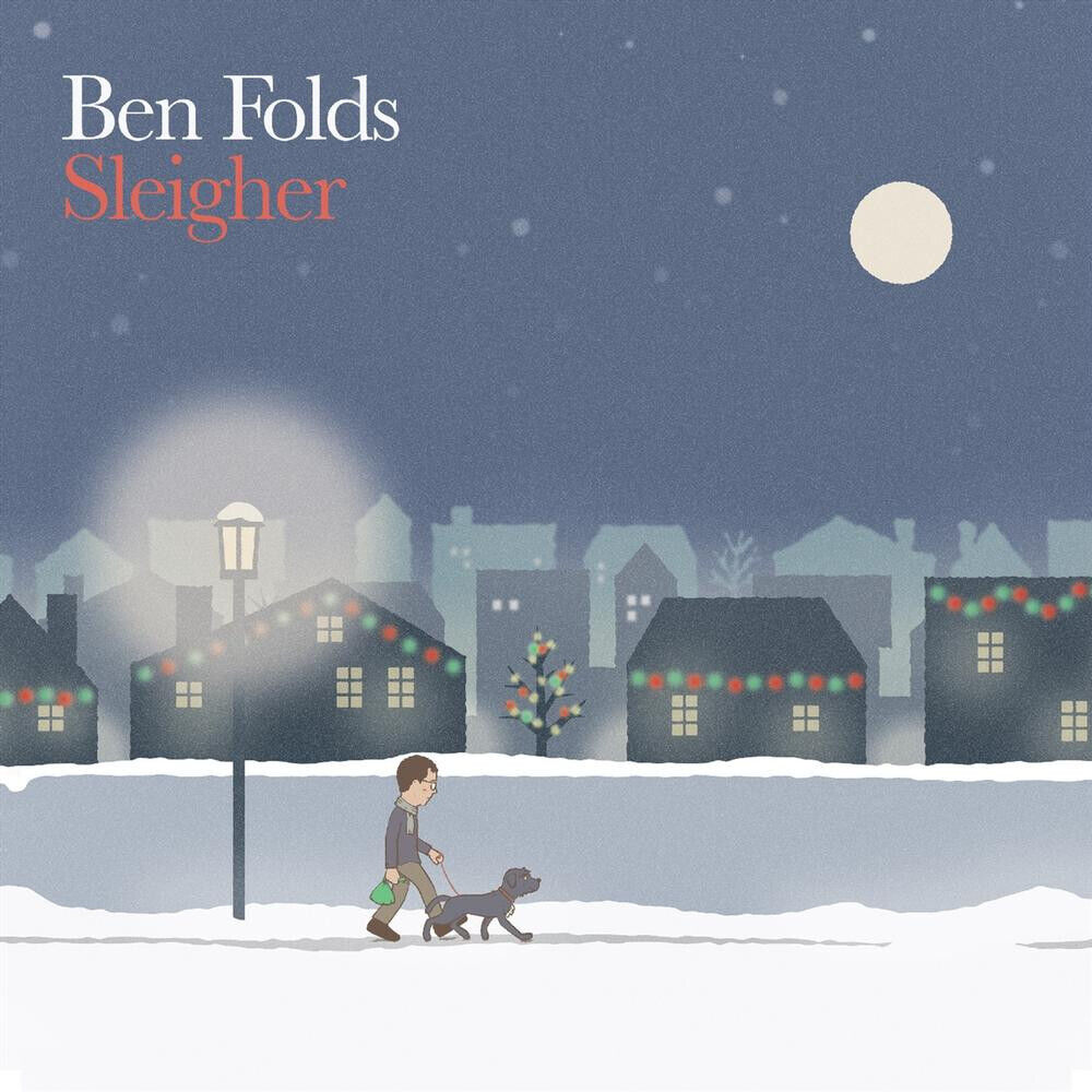 Ben Folds Sleigher Vinile Lp Colorato Verde Autografato Nuovo e Sigillato