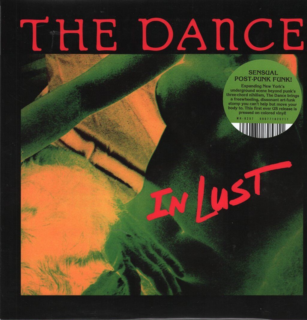 Dance In Lust LP vinyl USA Modern Harmonic 2022 Sensual Post-Punk Funk! Pressed