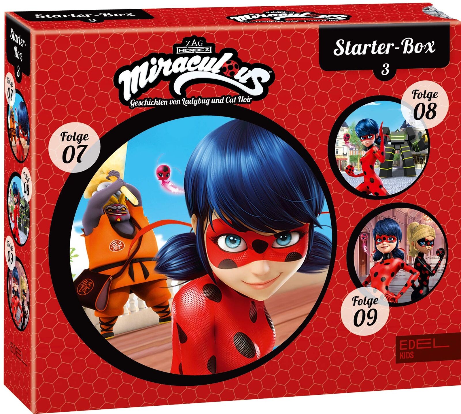 Miraculous Miraculous - Starter-Box 3 (7 - 9) - Die Original-Hörspiele zur  (CD)
