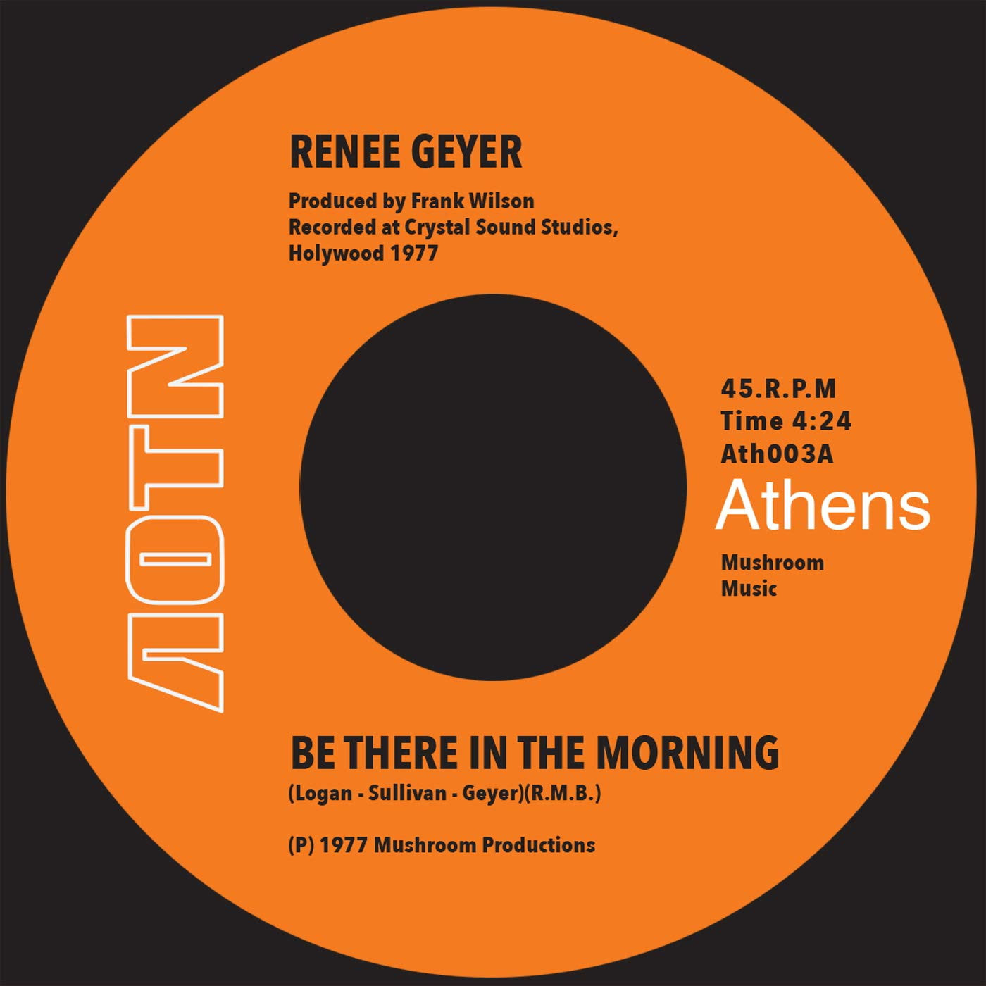 Geyer, Renee Be There in the Morning (Vinyl LP)