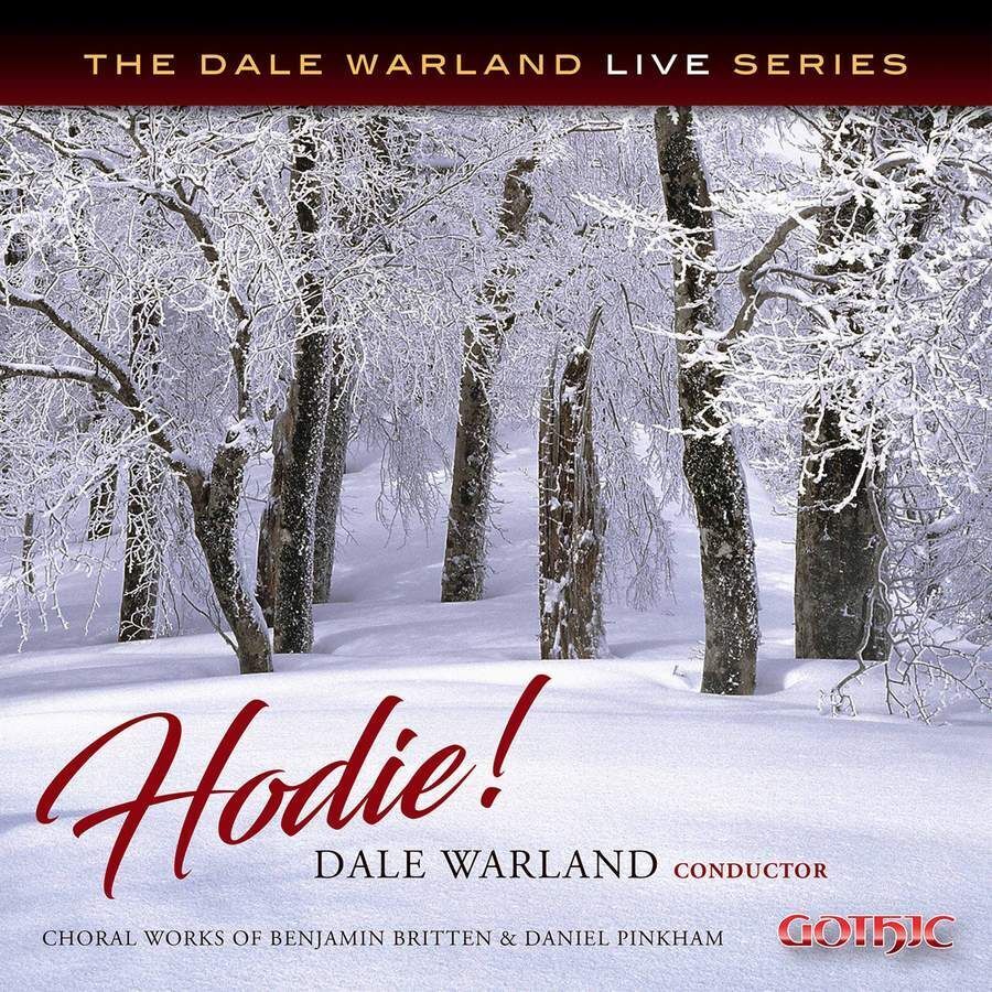 Audio Cd Benjamin Britten / Daniel Pinkham - Hodie!: Choral Works Of Benjamin Br